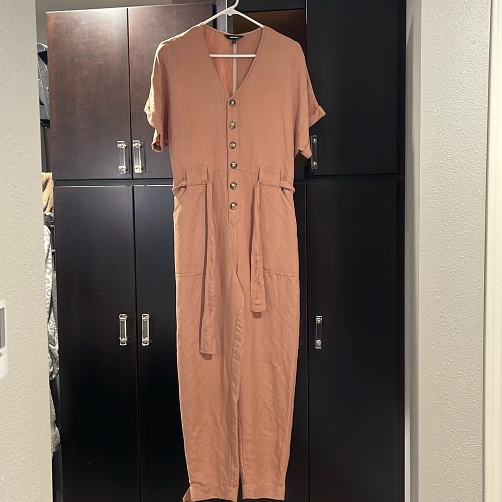 Rosey Pink Jumpsuit from Express.